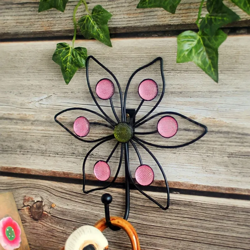 3 Pcs - Metal Petal Flower Wall Hook