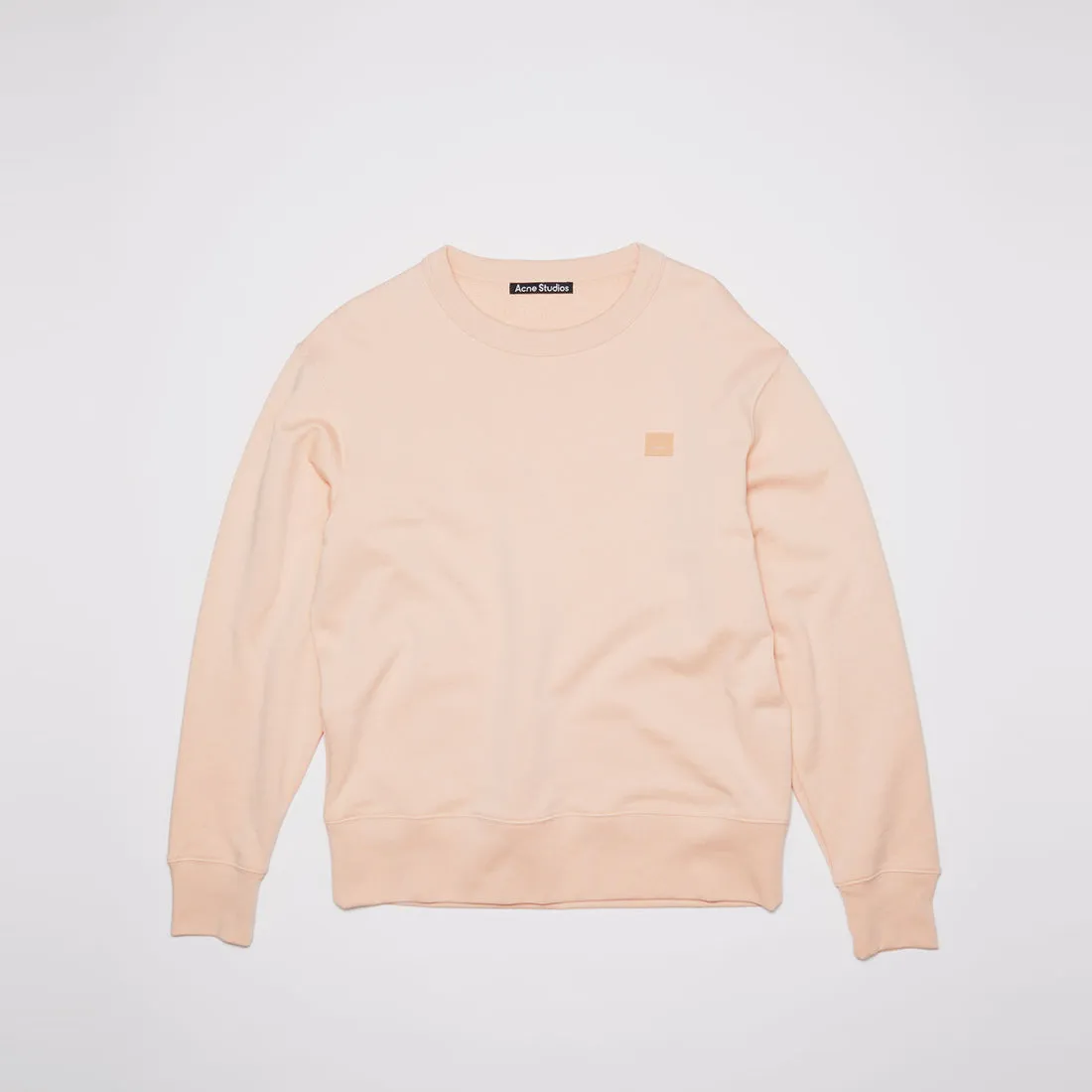Acne Studios Crew Neck Sweatshirt Powder Pink