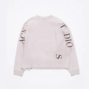 Acne Studios Logo Sweatshirt Pale Lilac
