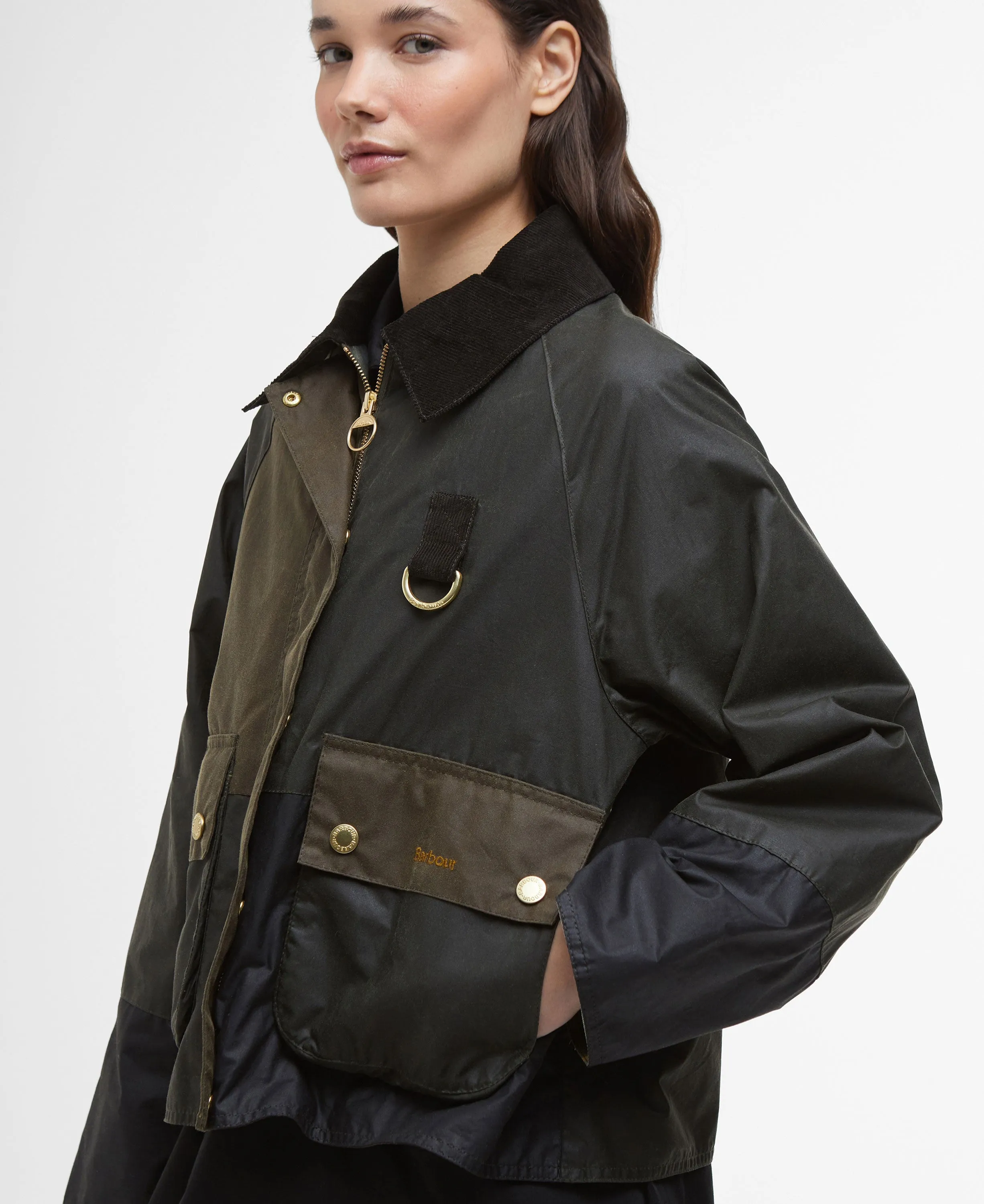 Alma Wax Jacket - Archive Olive/Black/Beech/Ancient