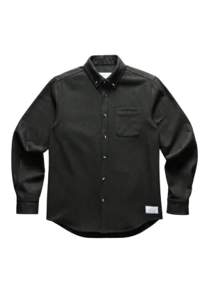 ANIÁN - 17oz Modern Melton Wool - Olive
