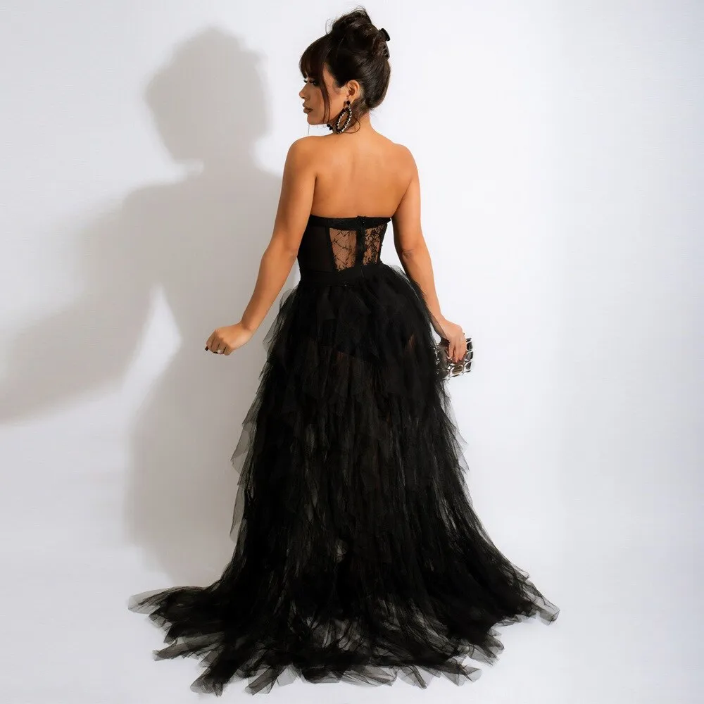 ANJAMANOR Elegant Sexy Dresses
