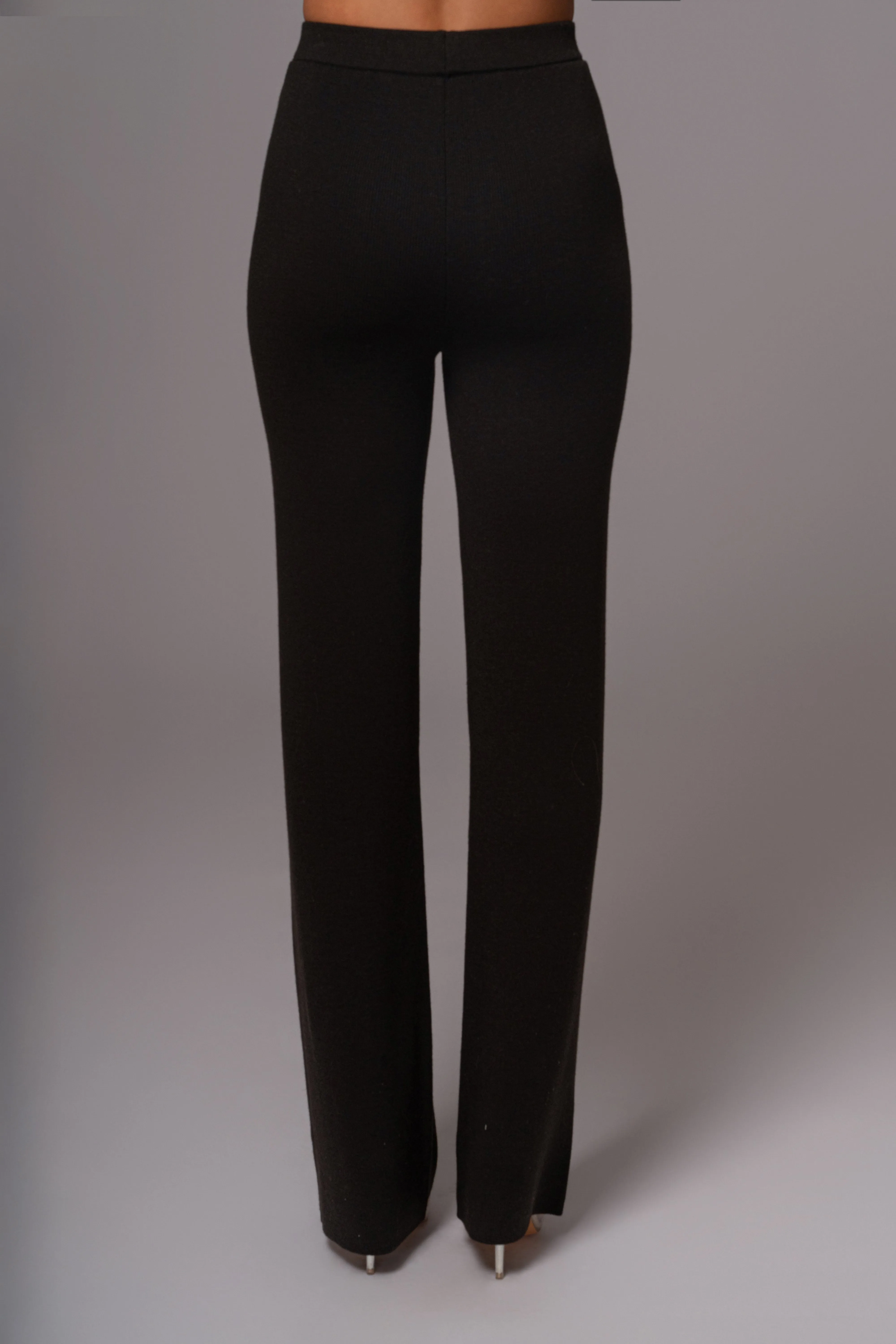 Black Alani Knit Pants