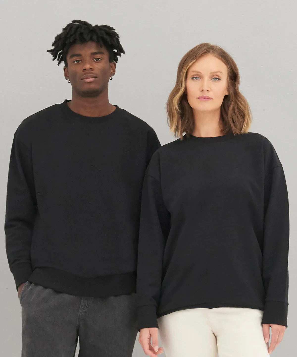 Black - Crater recycled sweatshirt