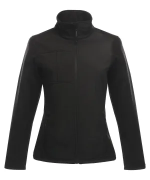 Black/Black* - Women's Octagon II printable 3-layer membrane softshell