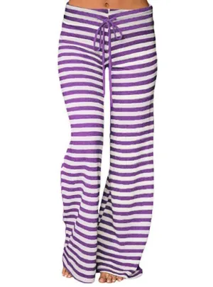 Blake Fashion Versatile Comfortable Seasonal Women'S Striped Trousers