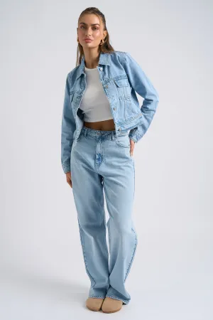 Bleach Wide Leg Jean