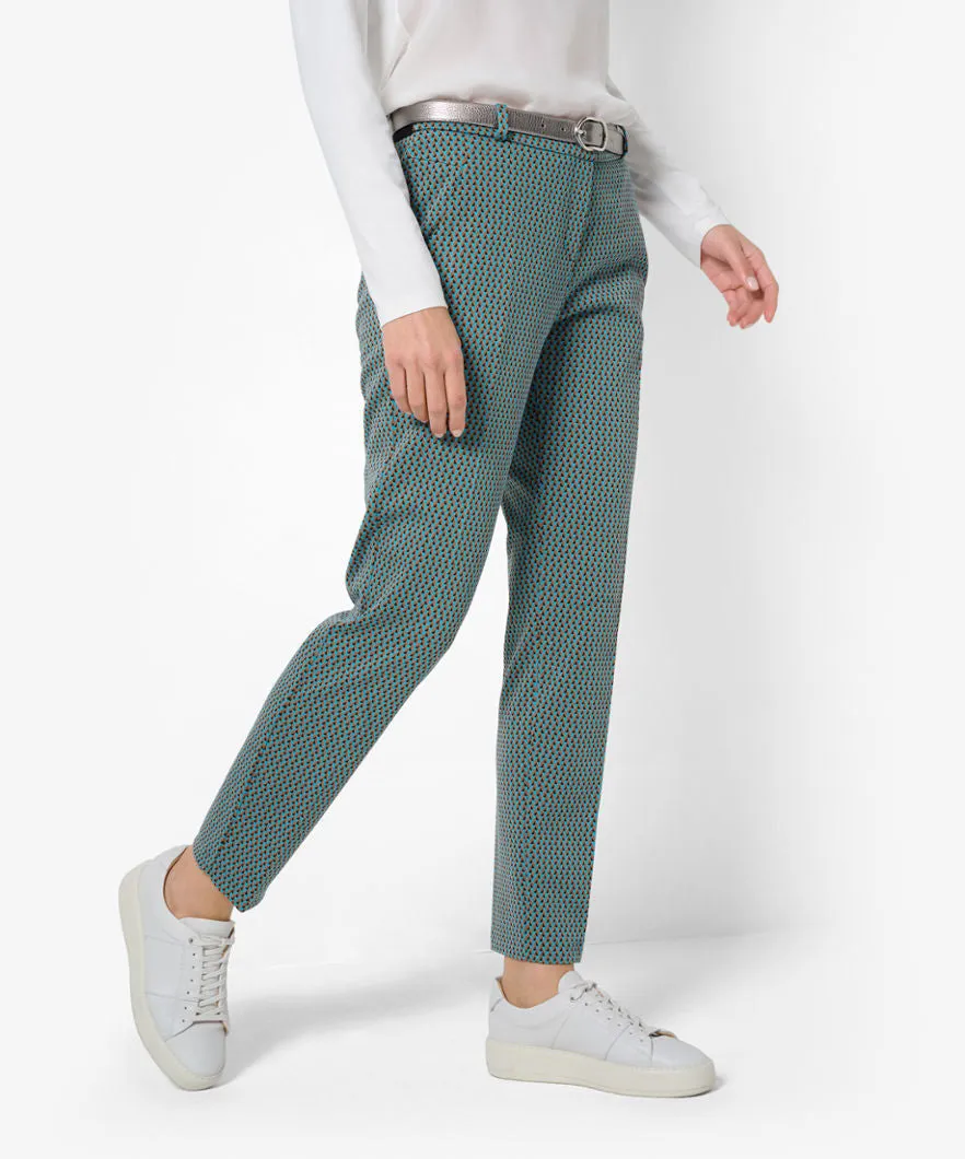 Brax Maron Print Pant