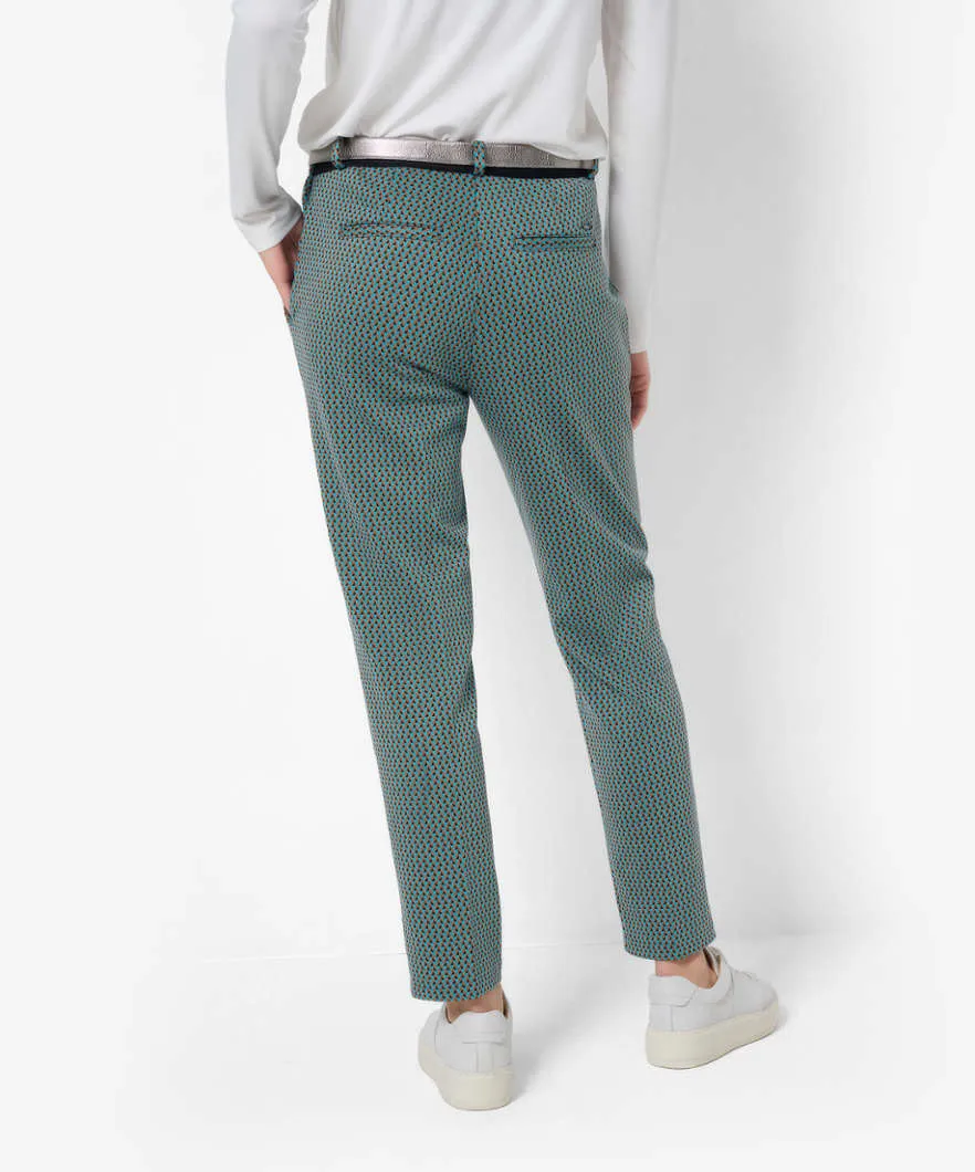 Brax Maron Print Pant