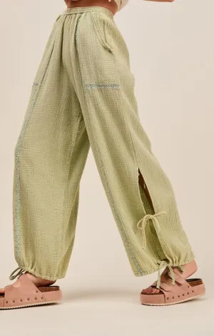 Bryce Gauze Jogger Pants