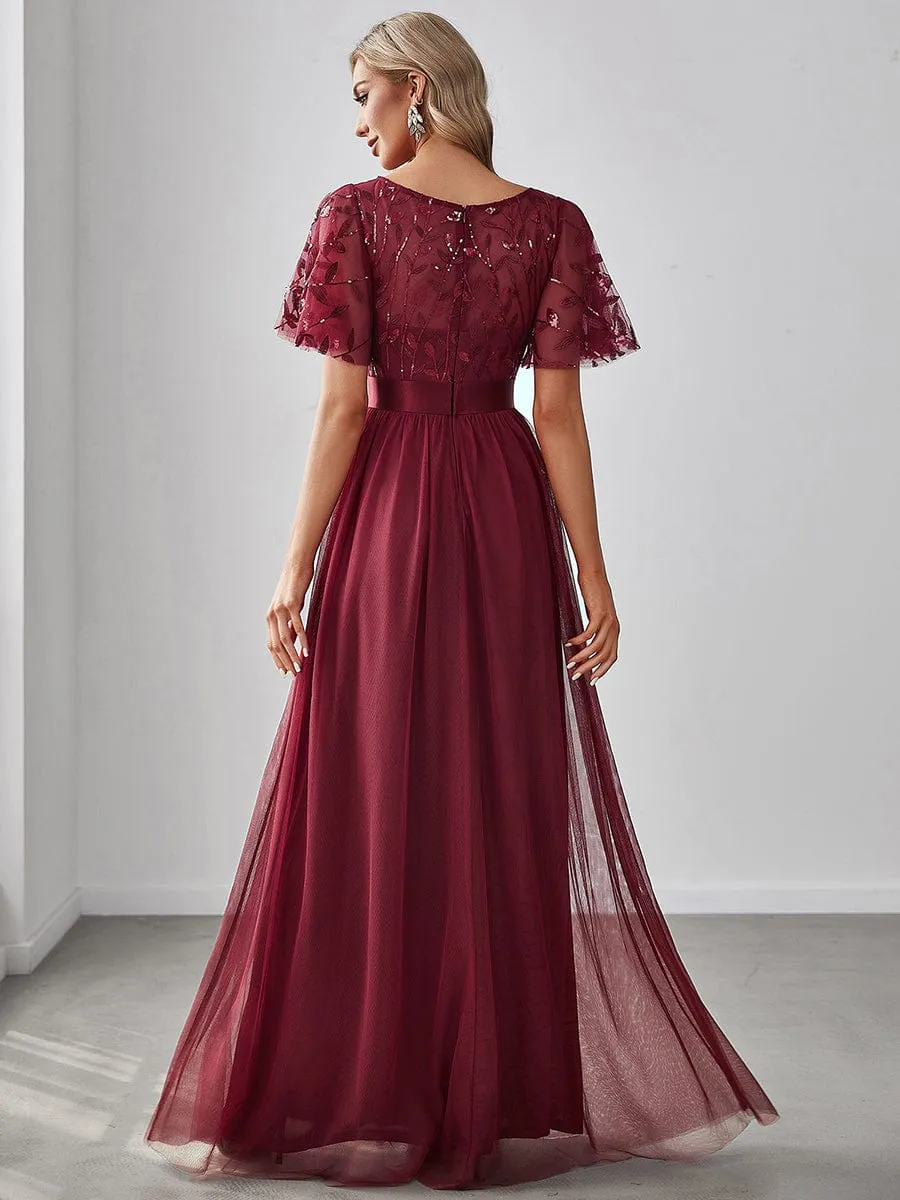 Burgundy Bridesmaid Dresses