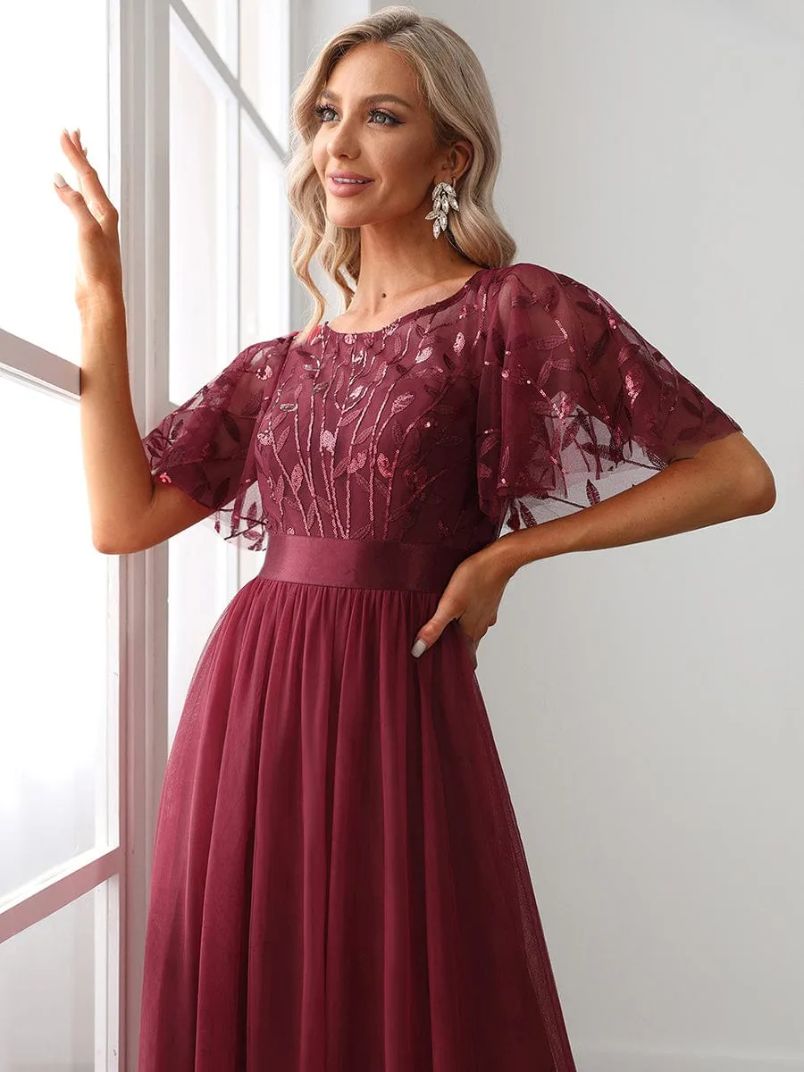 Burgundy Bridesmaid Dresses
