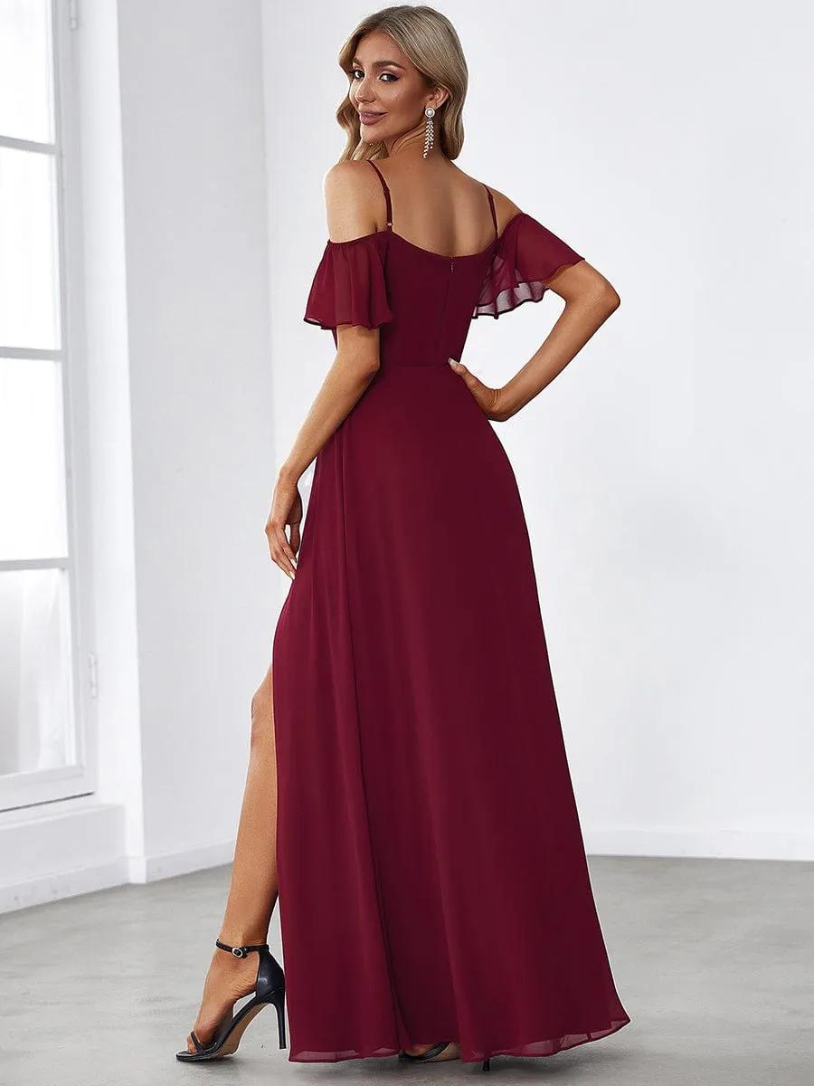 Burgundy Bridesmaid Dresses