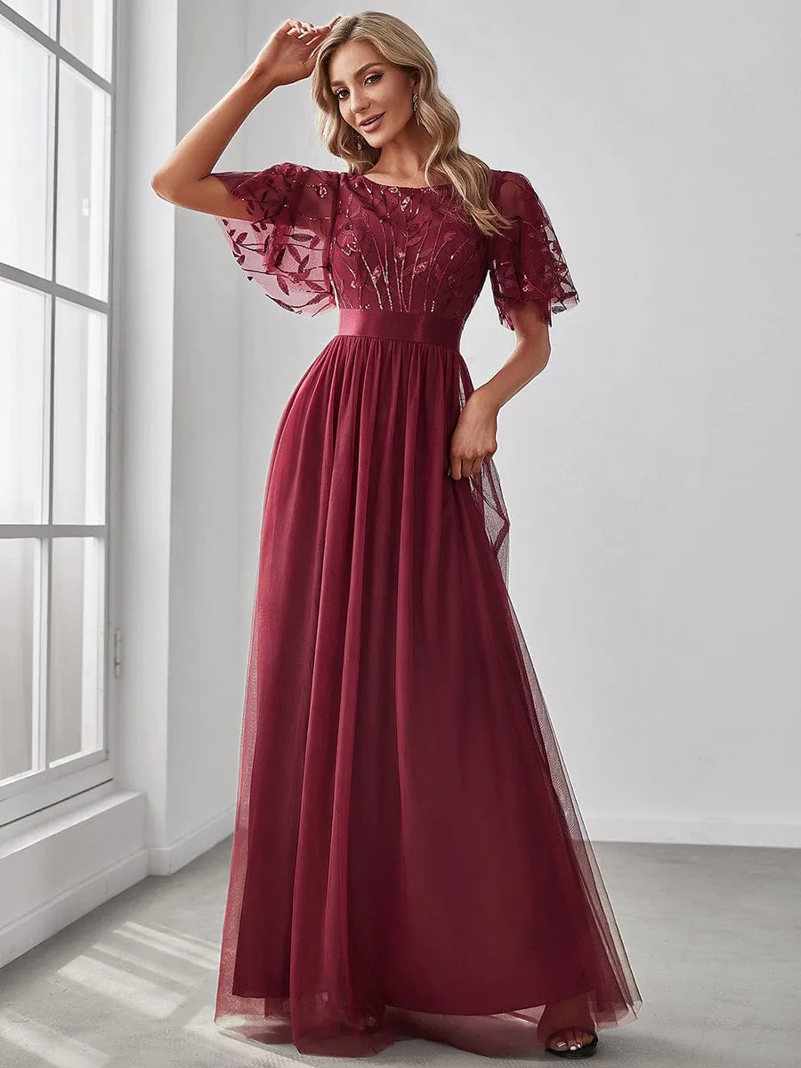 Burgundy Bridesmaid Dresses