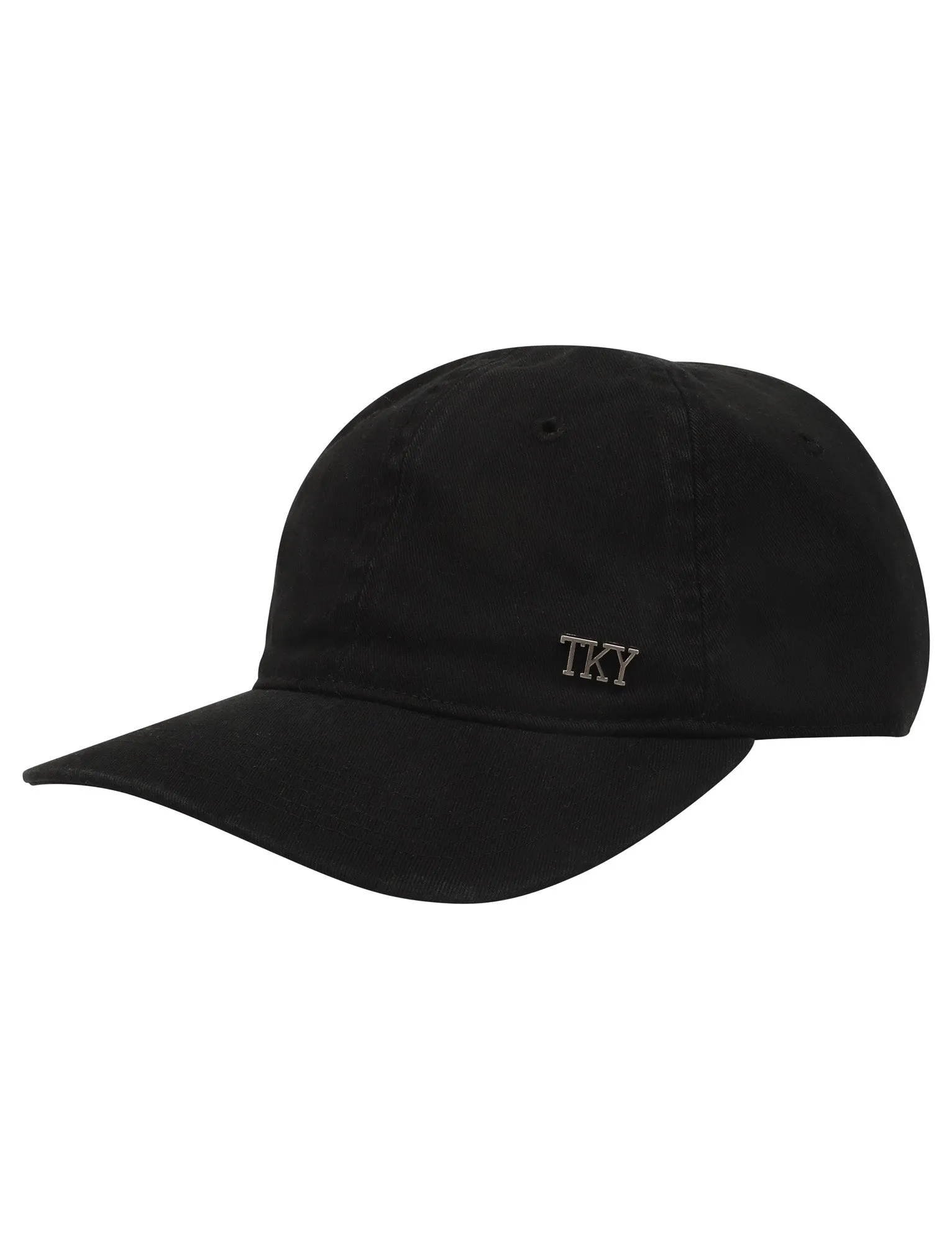 Cambria Cotton Twill Cap In Black - Tokyo Laundry