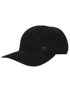 Cambria Cotton Twill Cap In Black - Tokyo Laundry