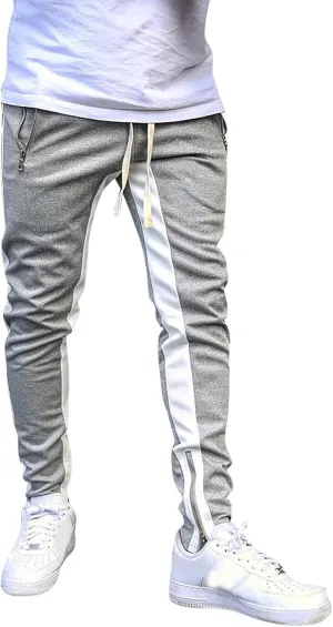 Cargo Pants for Men Work Pants Hip Hop Letter Printed Street Hip Hop Jogging Sweatpants Casual Elastic Waist Trousers