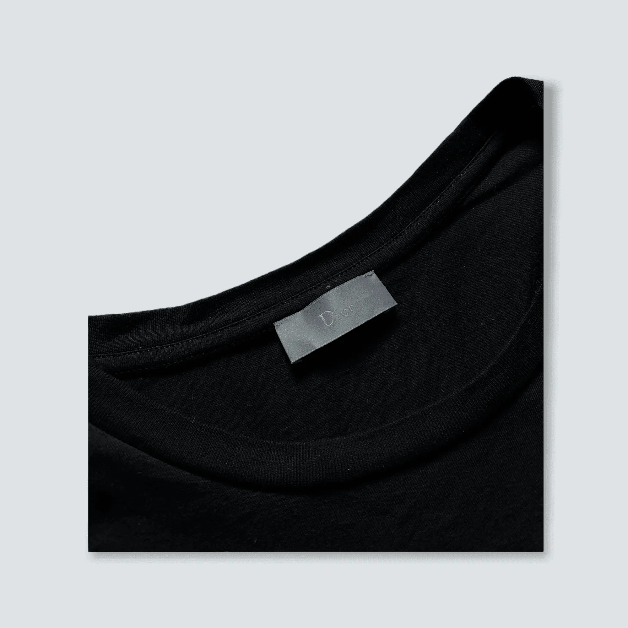 Christian Dior Atelier Cotton T-Shirt Black (Xl)