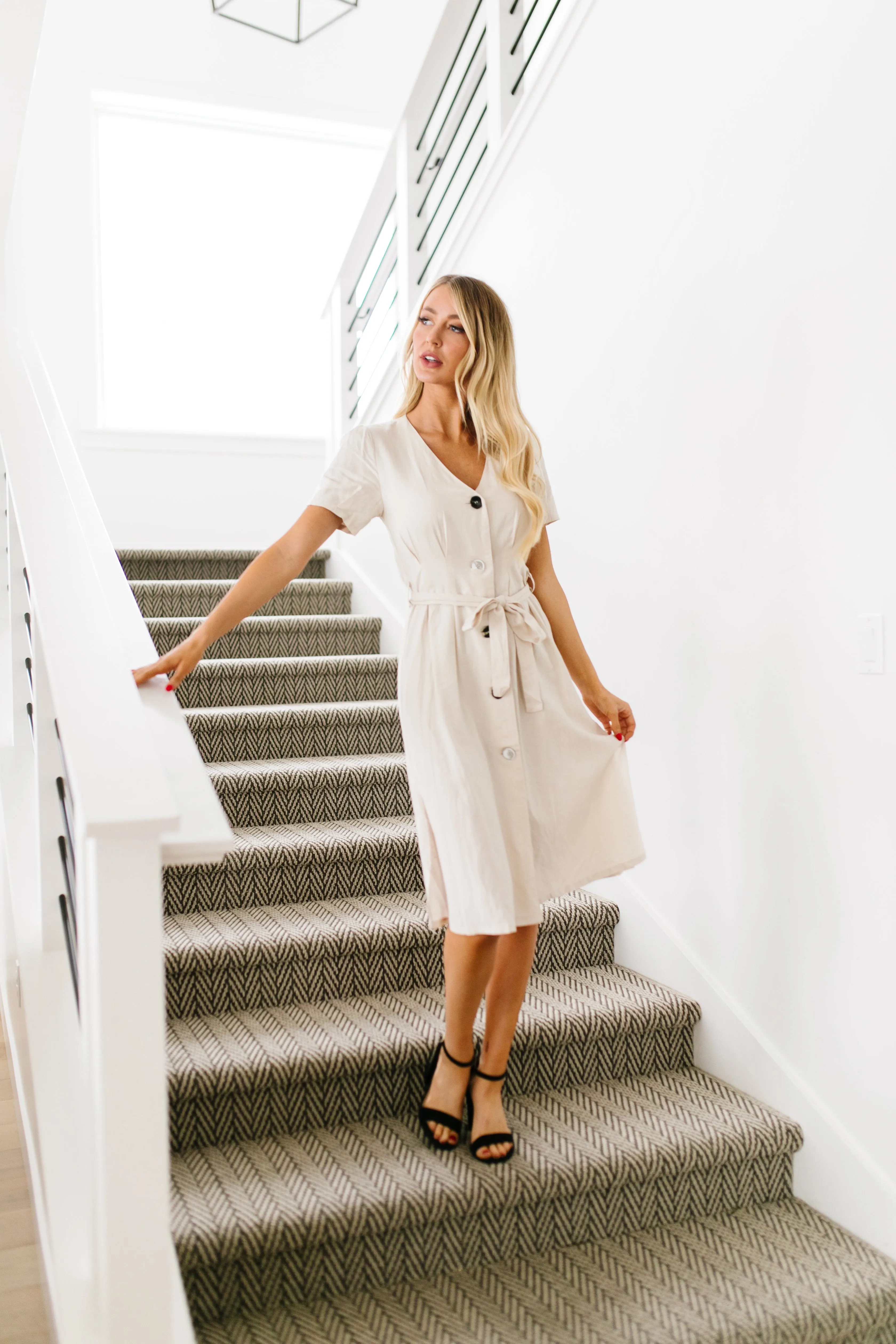 Classic Khaki Dress
