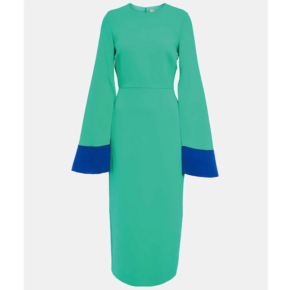 Classic Shawl Sleeve Dress