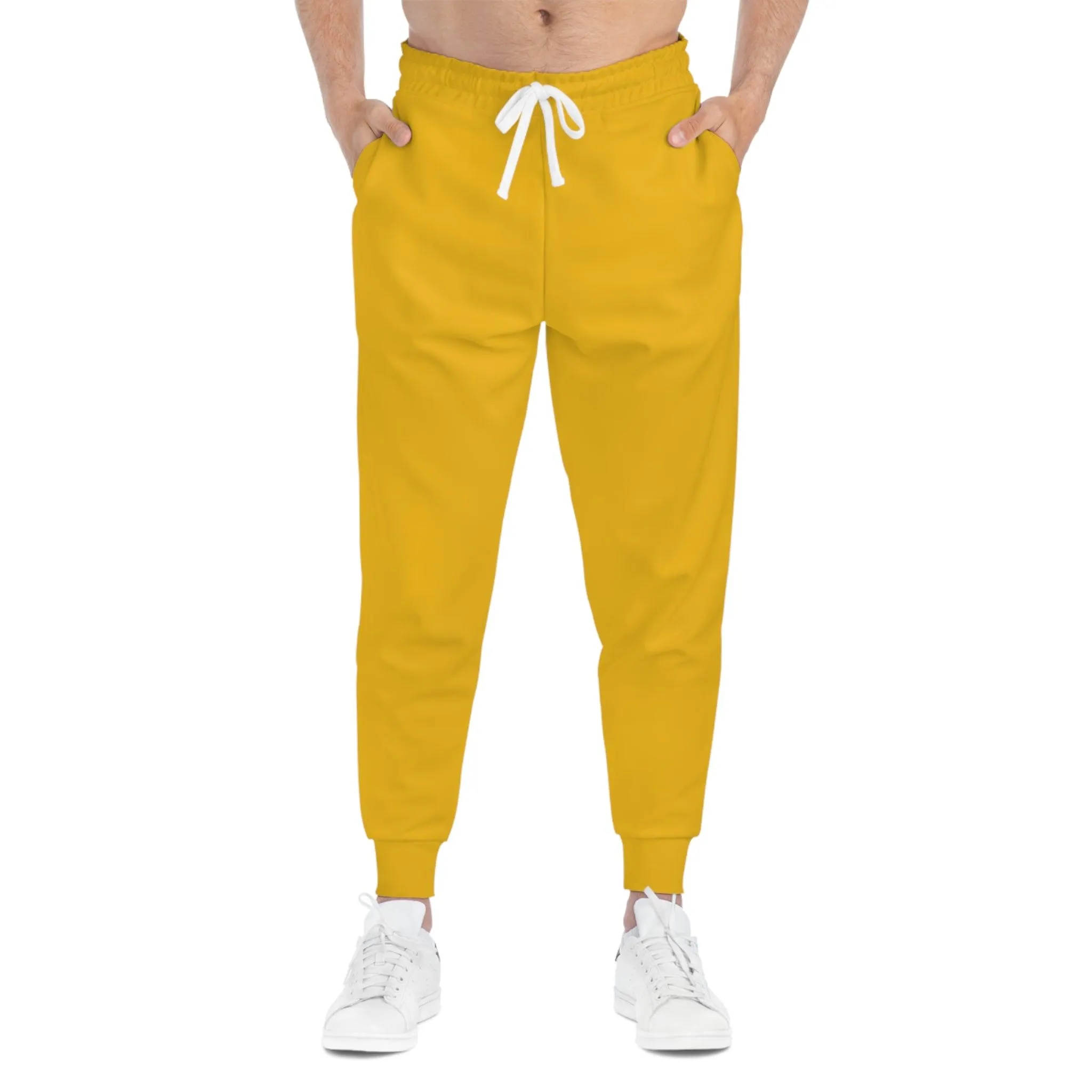 Comfortable Athletic Joggers - Yellow
