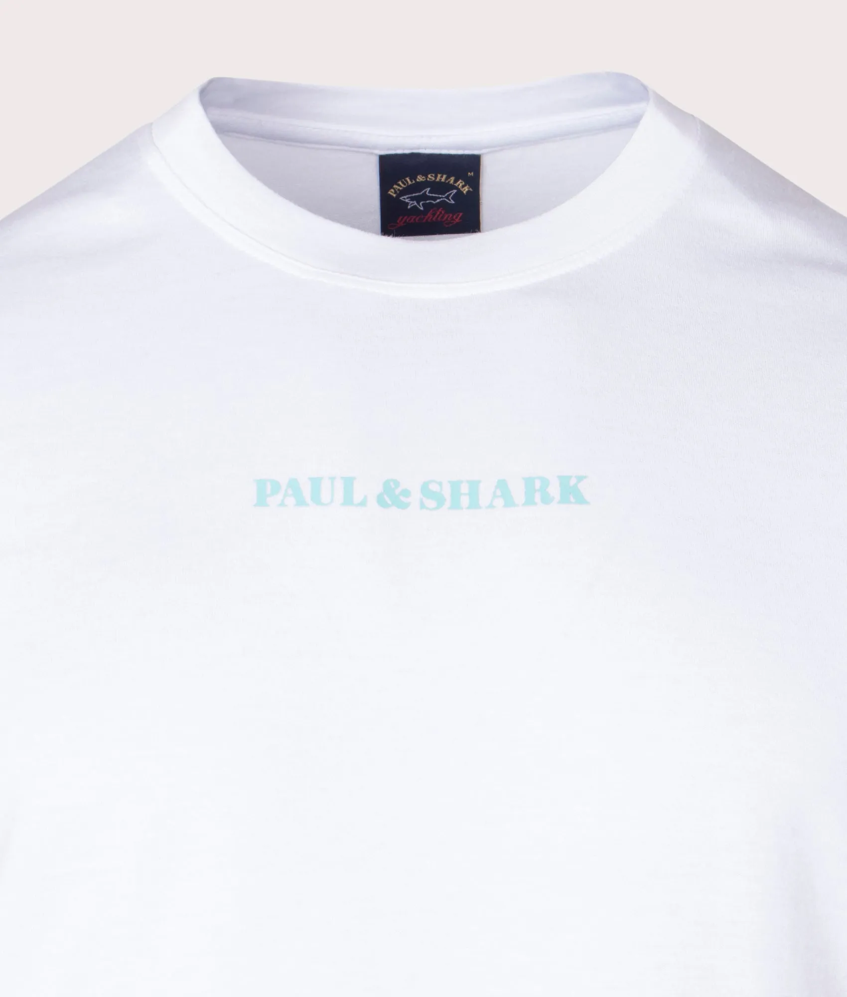 Contrast Logo Knitted T-Shirt