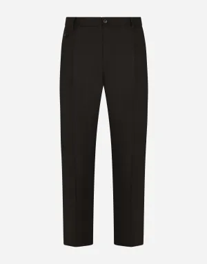 Cotton Tailored Pants