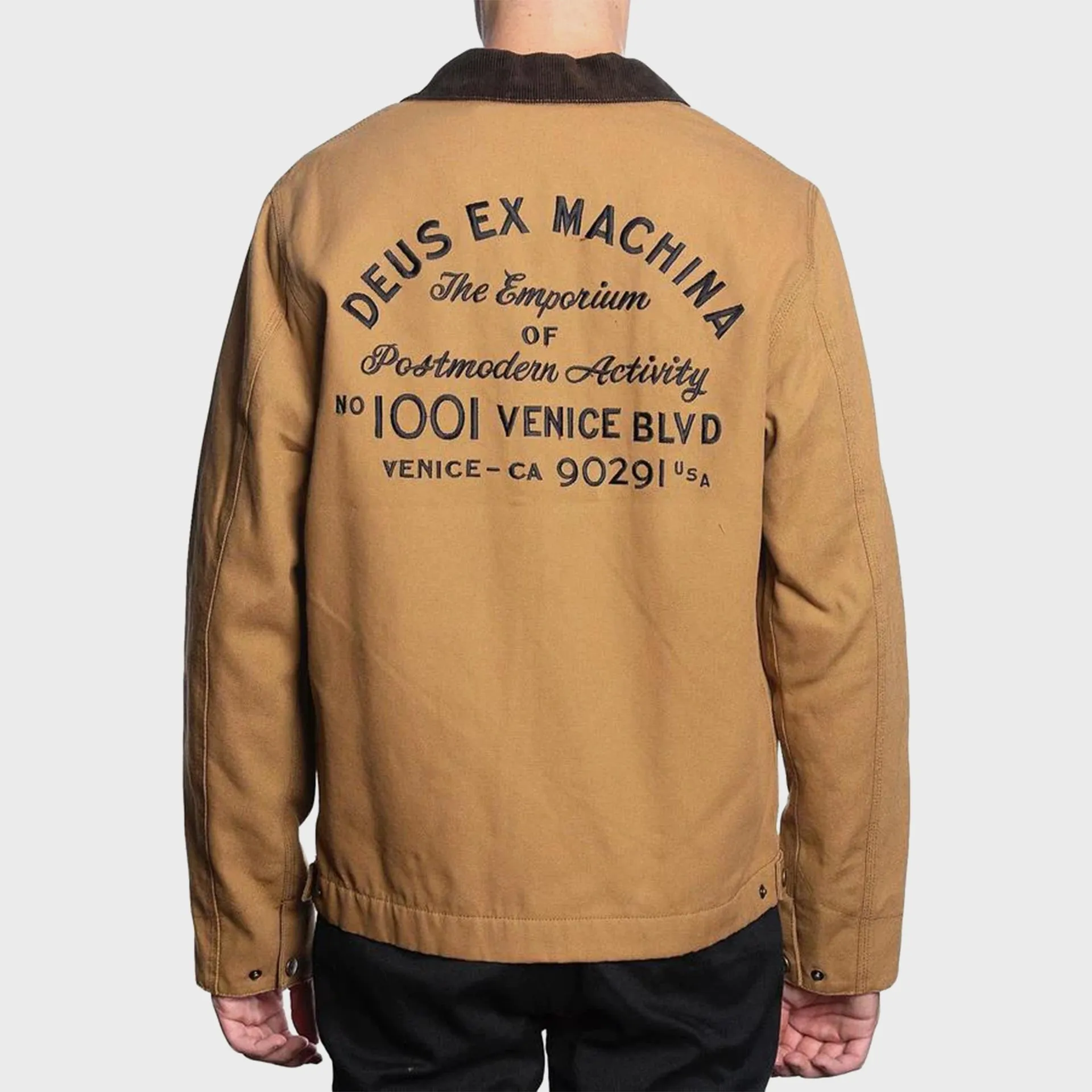 Deus Mens Address Workwear Jacket - Dijon