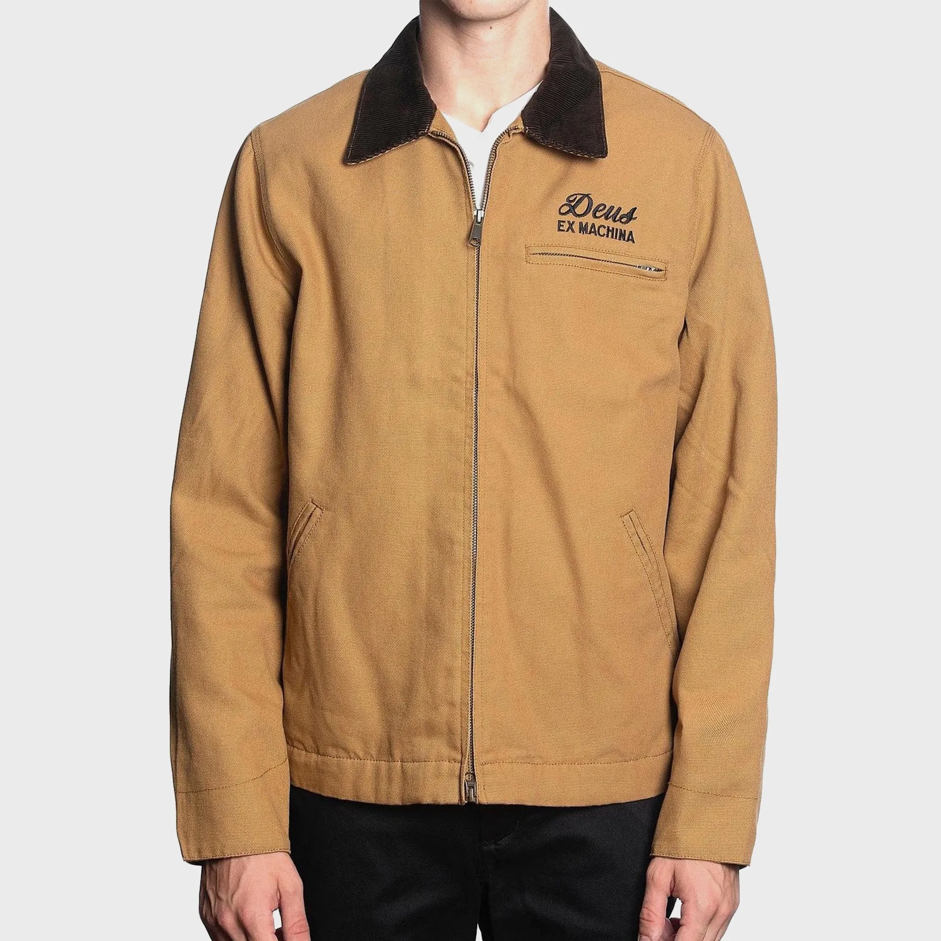 Deus Mens Address Workwear Jacket - Dijon