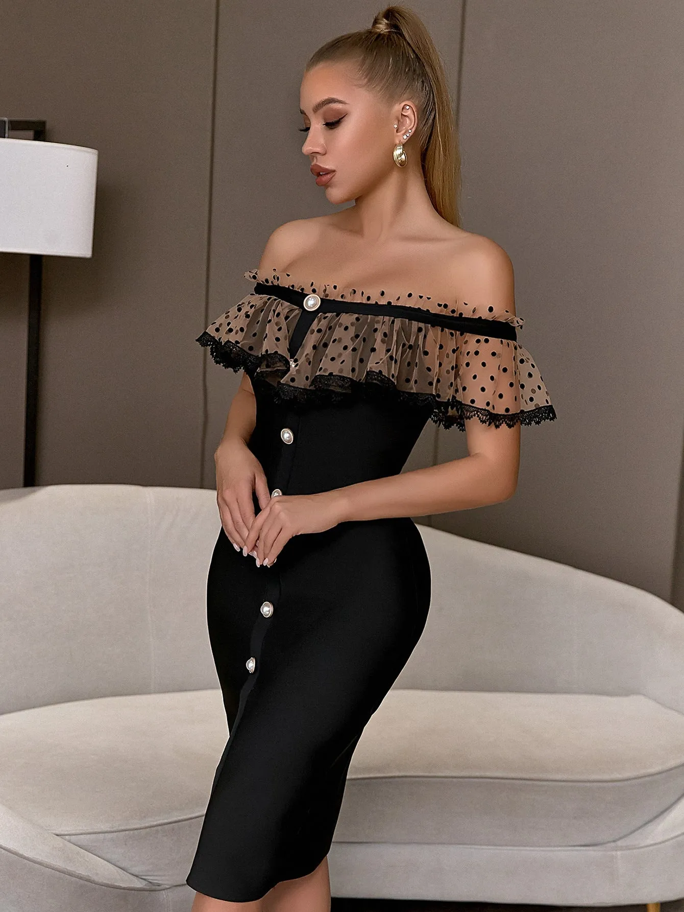 Elegant Bandage Formal Dress