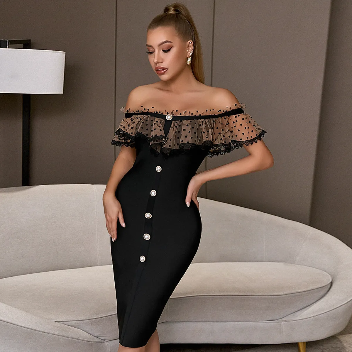 Elegant Bandage Formal Dress