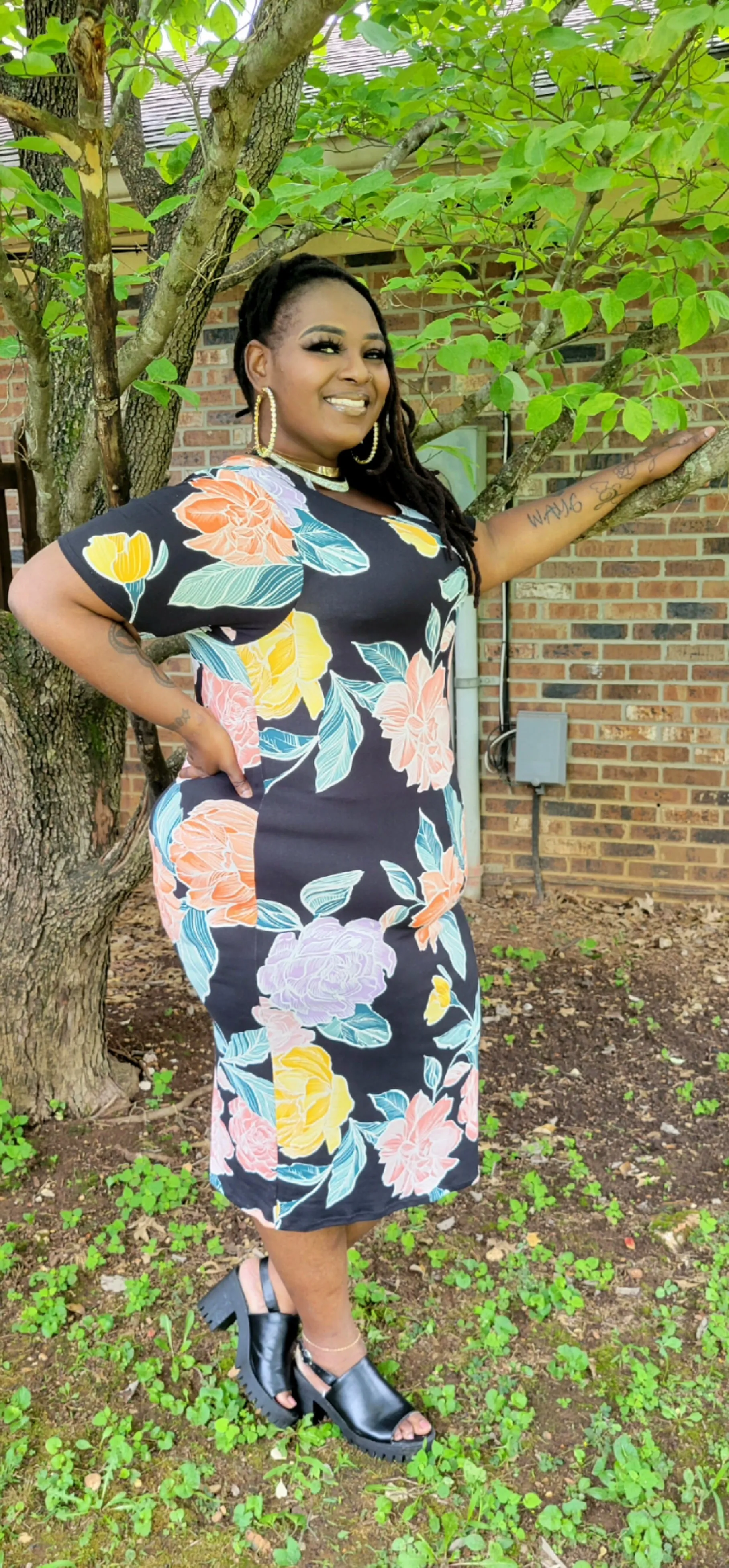 Elegant Flower Dress