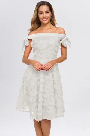 Elegant Short Off the Shoulder Prom Dresses
