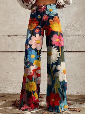 Elisa | Retro Wide-Leg Pants