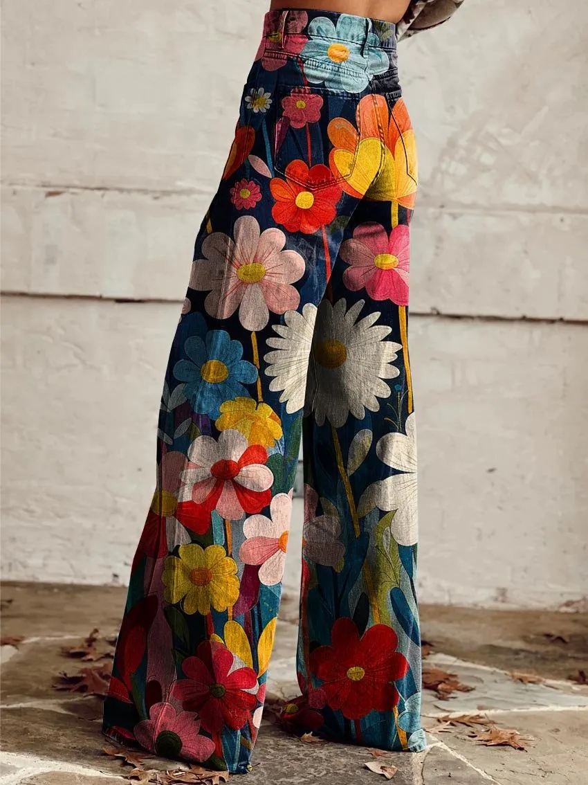 Elisa | Retro Wide-Leg Pants
