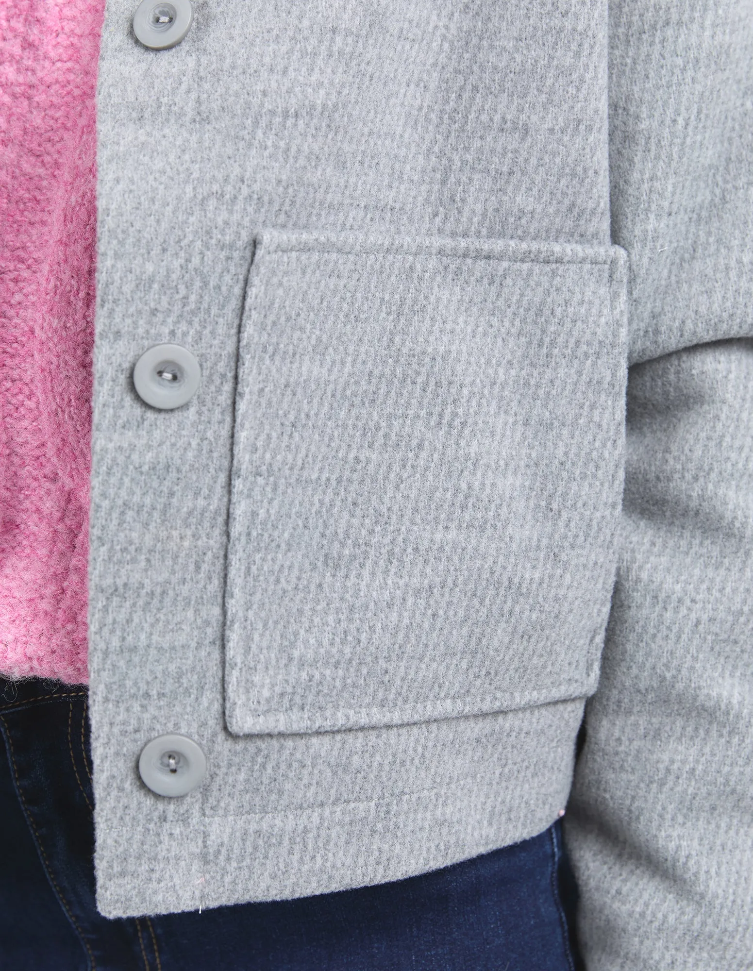 Elm Beck Jacket Grey Marle