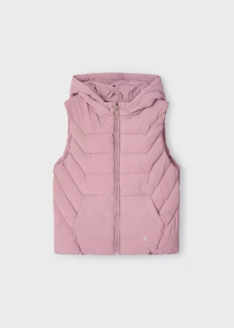 Girls Quilted Padded Vest by Mayoral