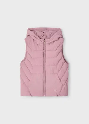 Girls Quilted Padded Vest by Mayoral