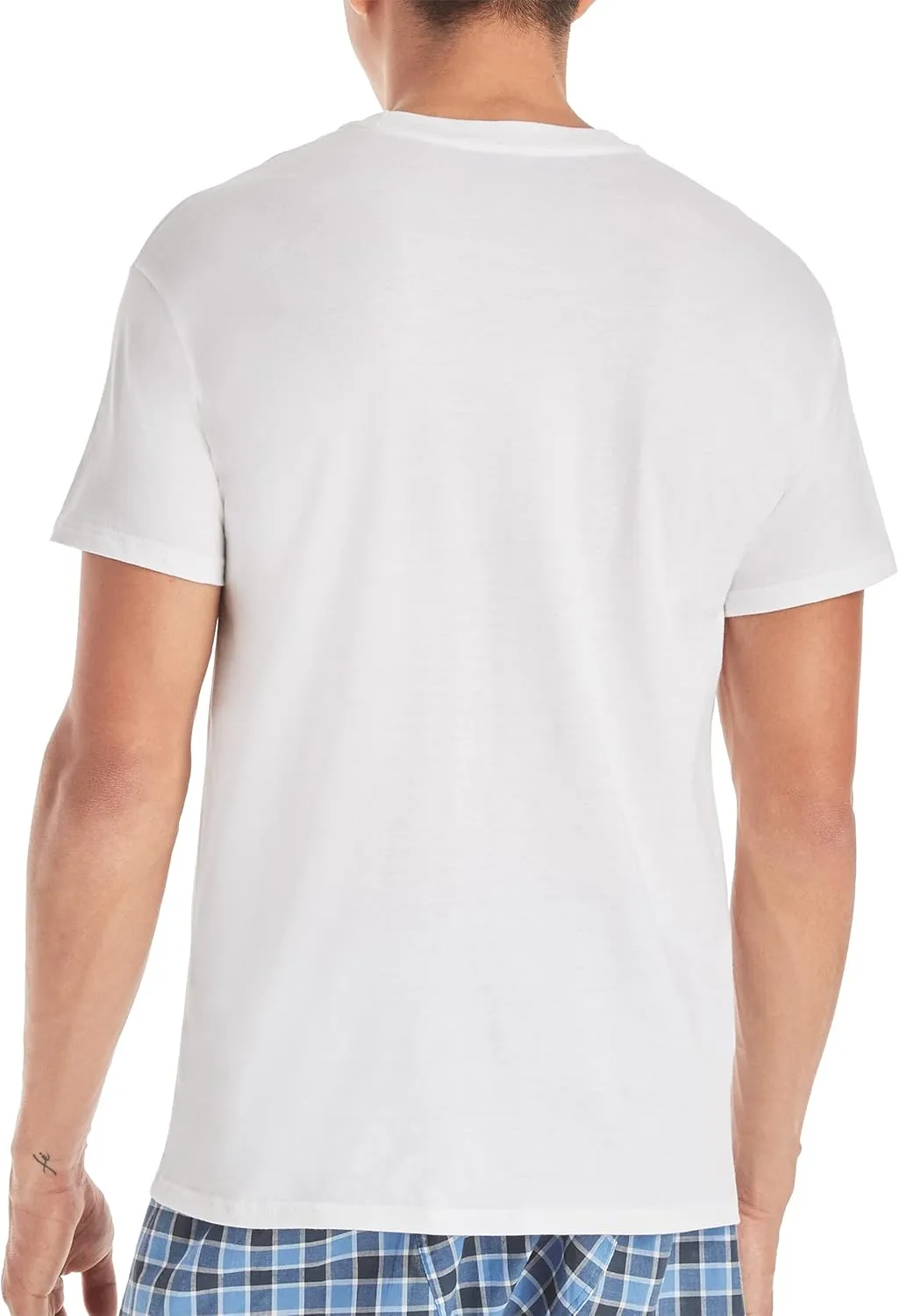Hanes mens Comfortsoft Tagless V-Neck Undershirt 7 Pack