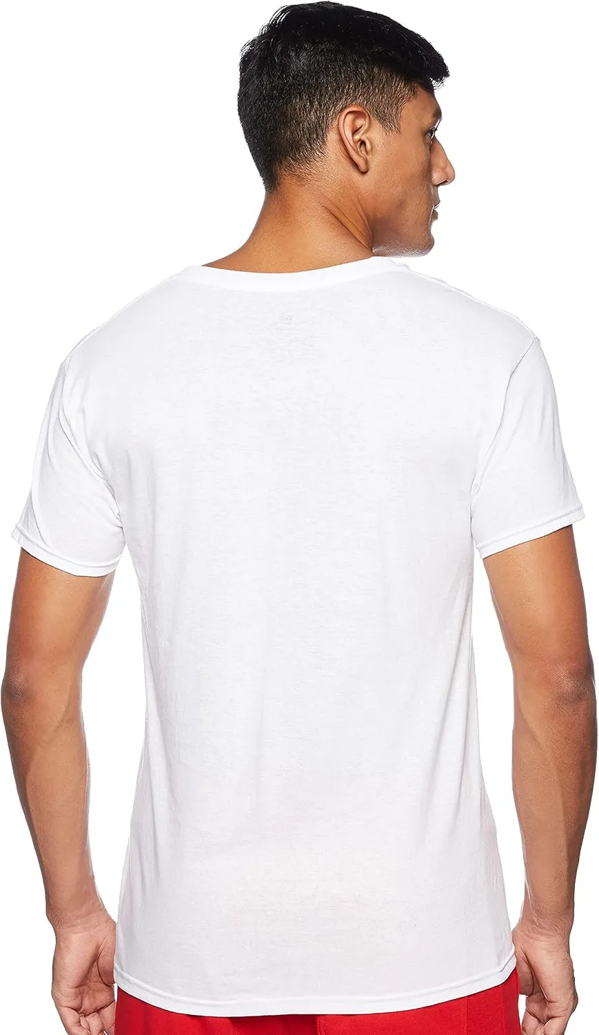 Hanes mens Comfortsoft Tagless V-Neck Undershirt 7 Pack