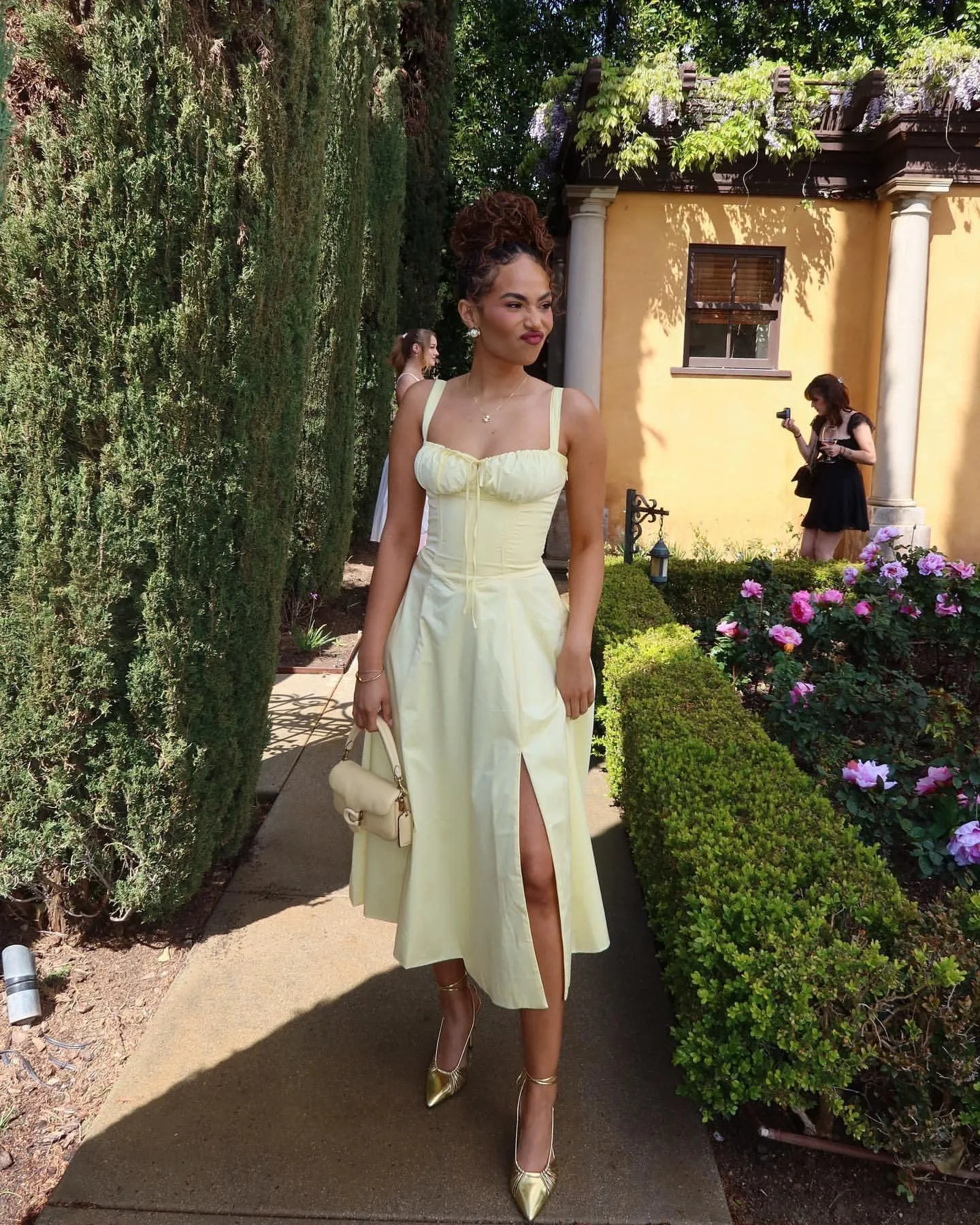 Harvey Corset Midi Dress