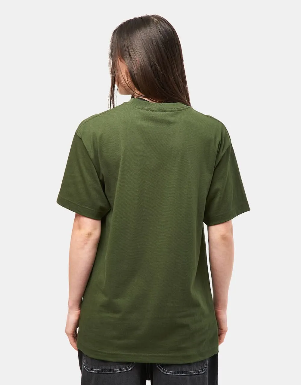 HUF Vise T-Shirt - Hunter Green