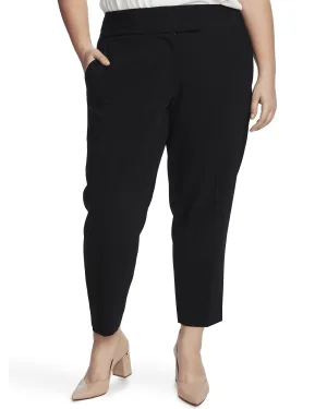 Jillian Straight-Leg Cropped Pants | 060-RICH BLACK