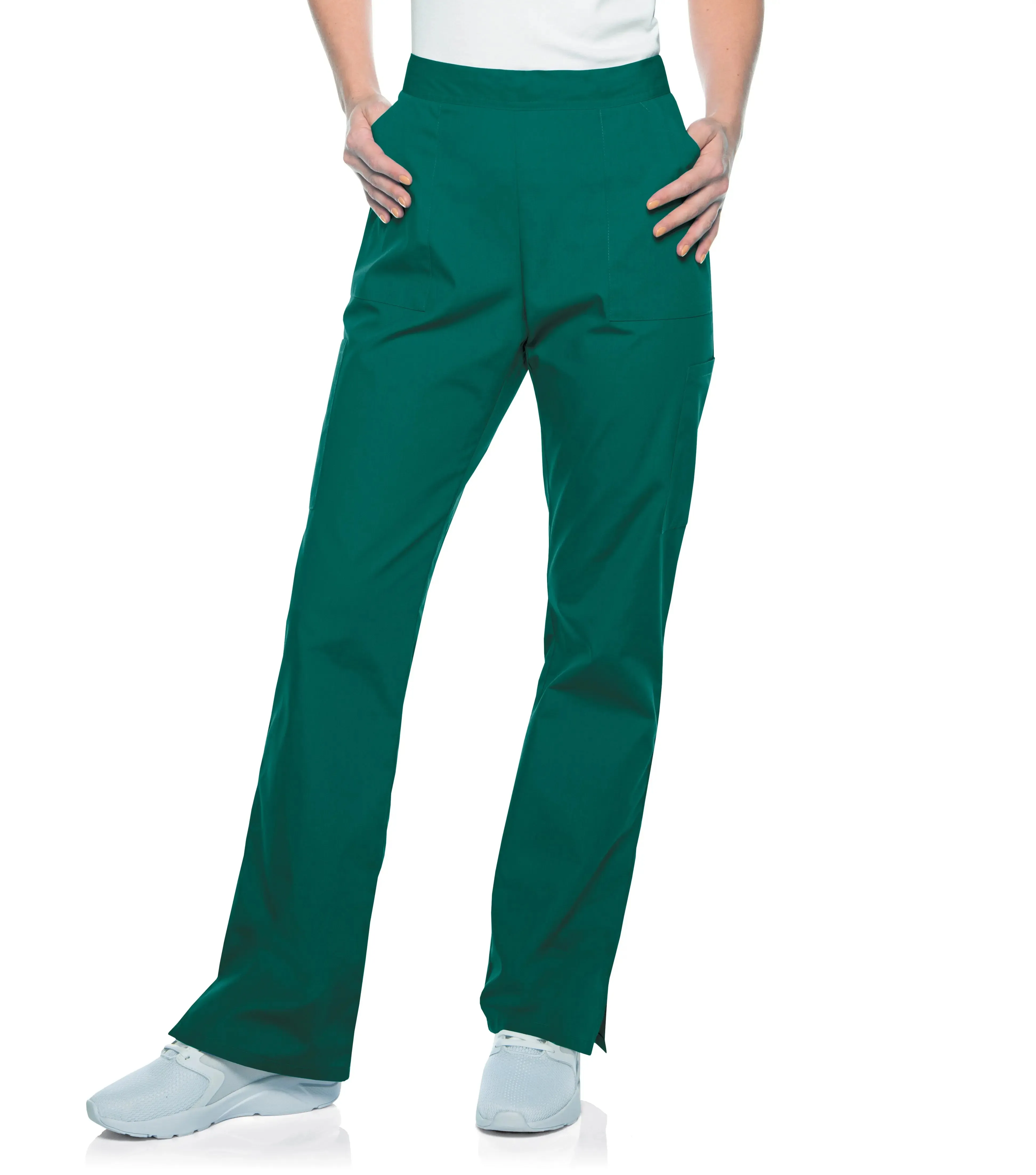 Landau Scrub Zone Women's Straight-Leg Cargo Scrub Pants - Tall & Petite