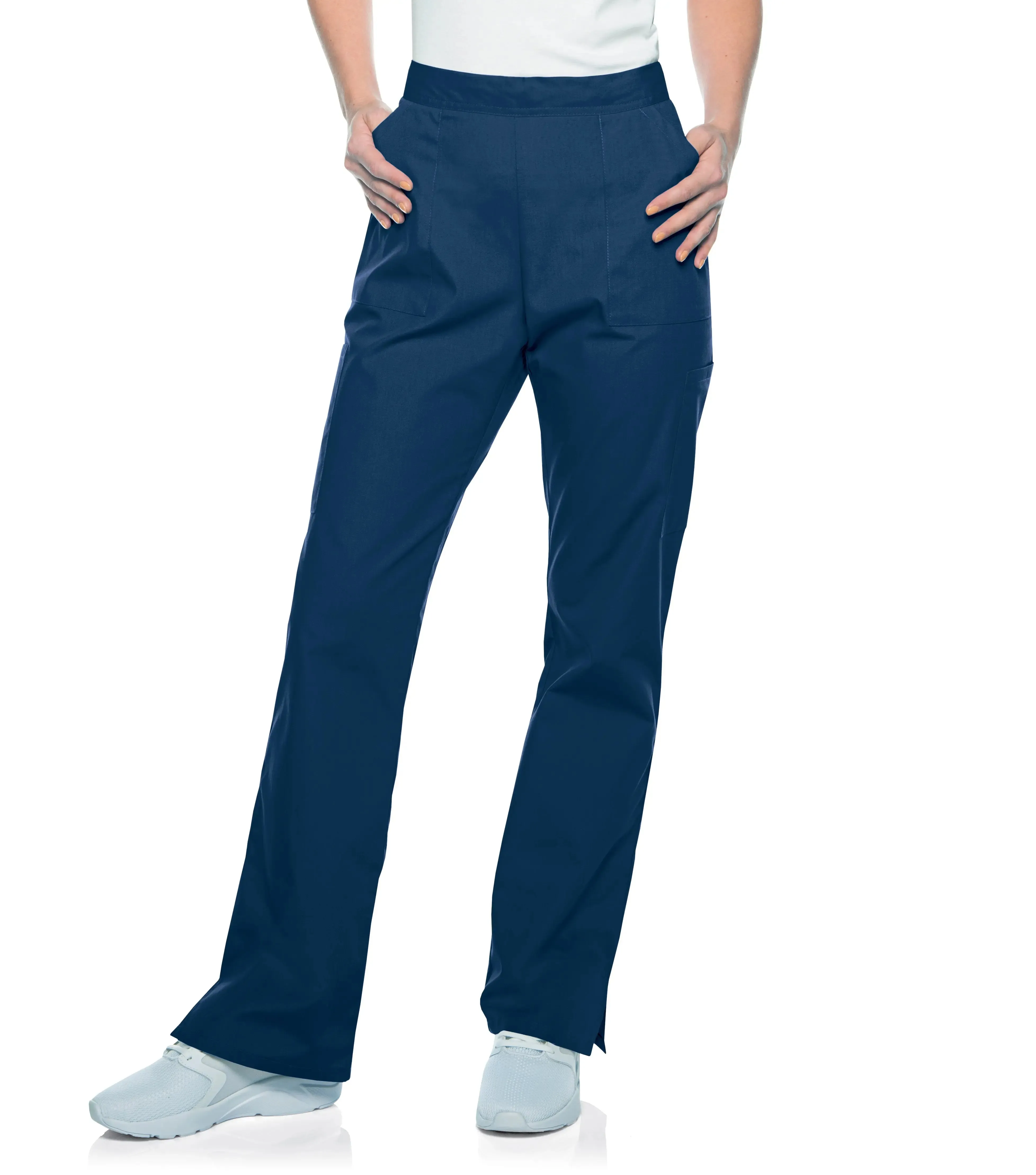 Landau Scrub Zone Women's Straight-Leg Cargo Scrub Pants - Tall & Petite