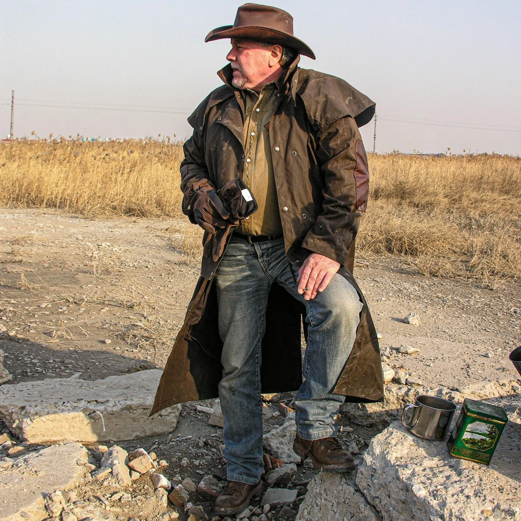 Long Rider 3-in-1 Oilskin Coat