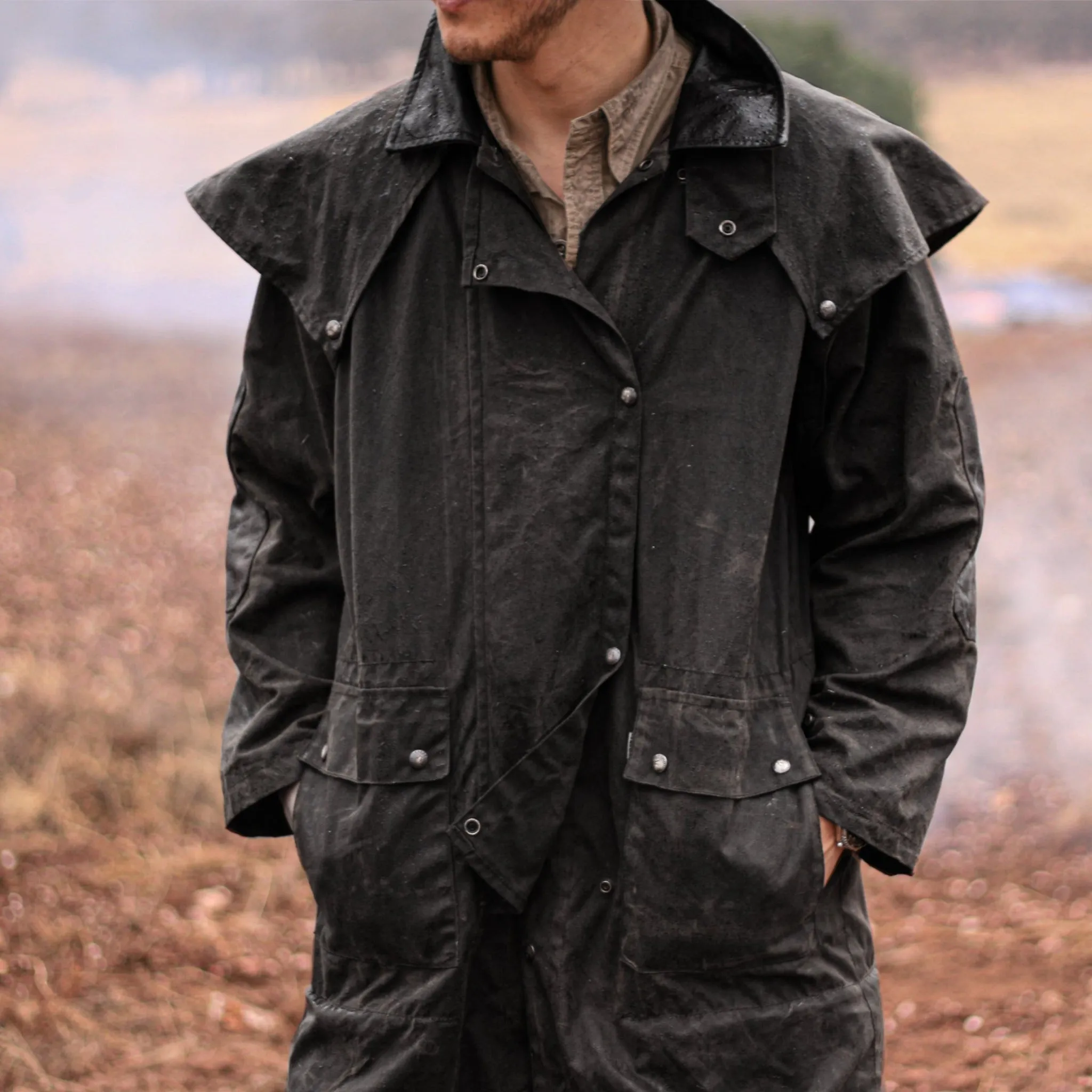 Long Rider 3-in-1 Oilskin Coat