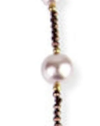 Marilyn Classic Pearl Strand Necklace | Bronze