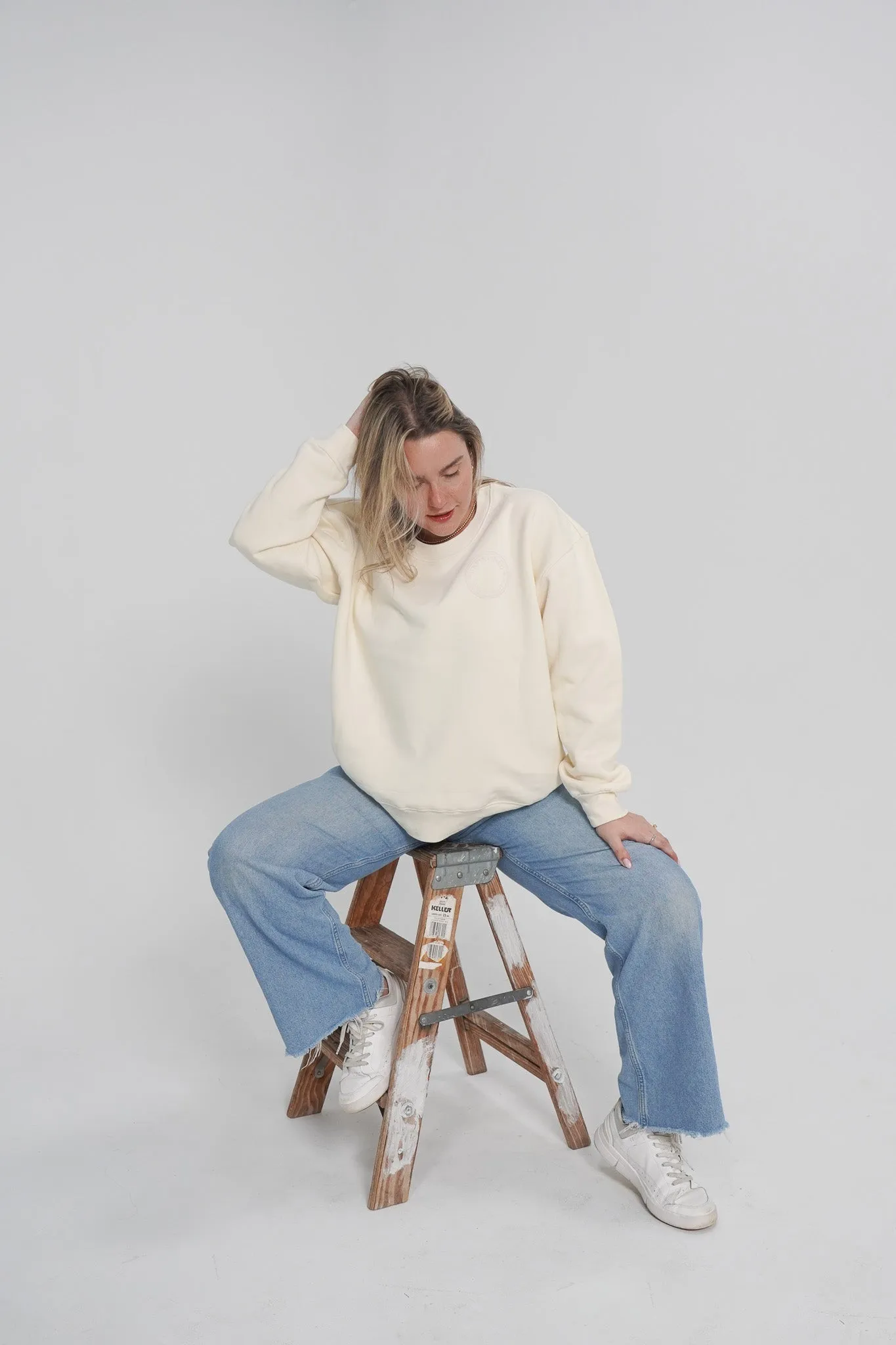 Mariposa LOVE Stamp Crewneck