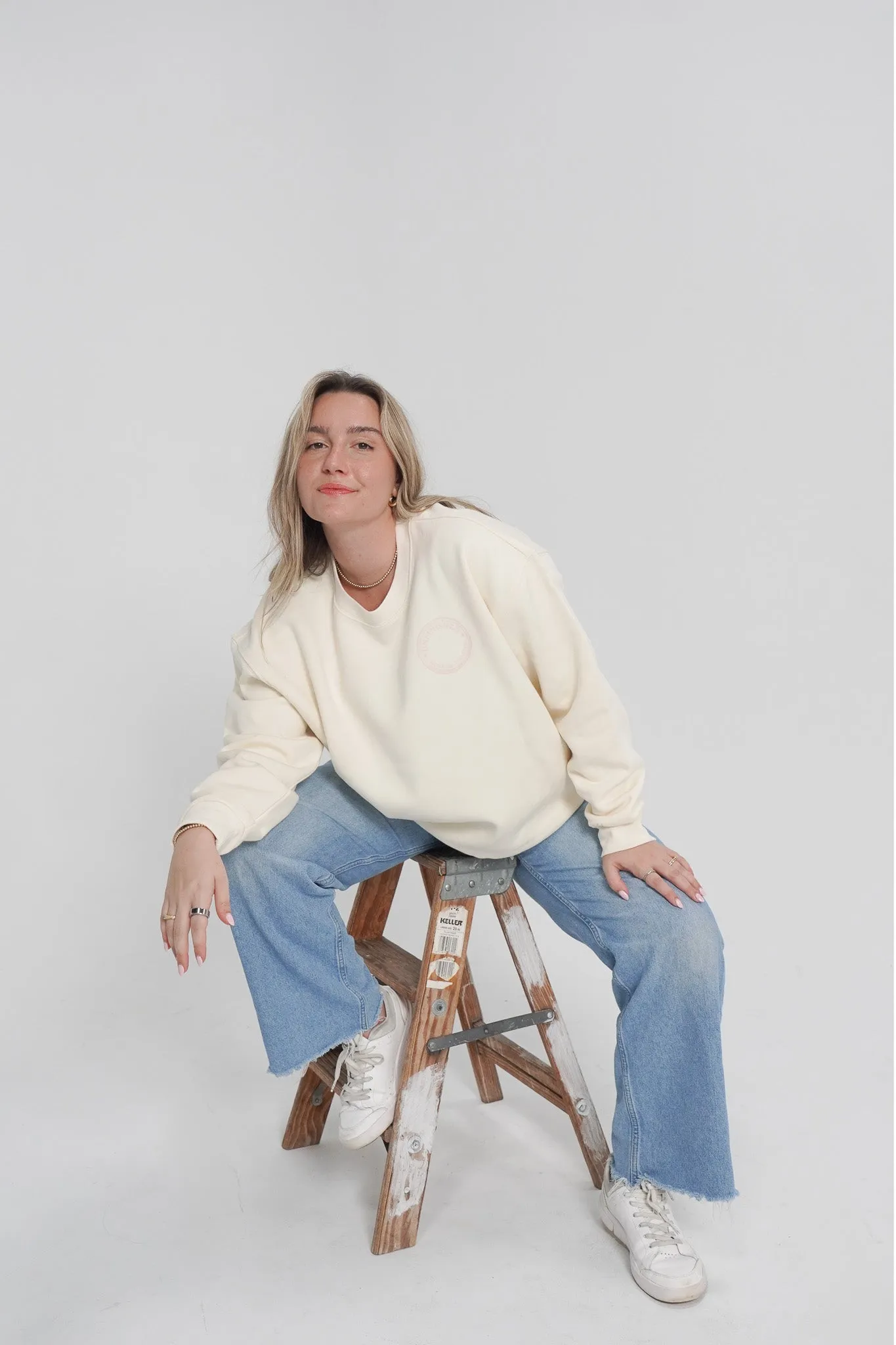 Mariposa LOVE Stamp Crewneck